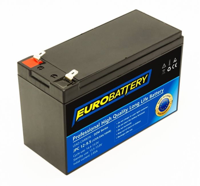 12v-9,5ah АКБ карбоновий EuroBattery JPC12-9.5 DZM (12в 9.5Аг)