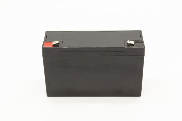 Корпус 6V 12Ah/14ah Акумулятора ABS пластик, Чорний, під Літієві LiFePo4 збірки