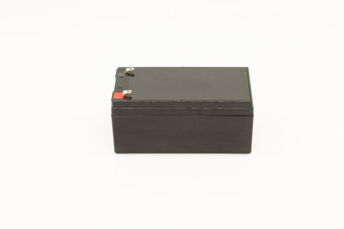 Корпус 12V 3,3Ah Акумулятора ABS пластик, Чорний, під Літієві та LiFePo4 збірки